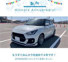 祝・みんカラ歴4年！