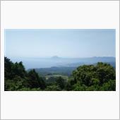 霞む高崎山！