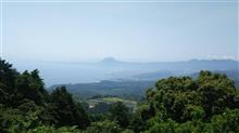 霞む高崎山！