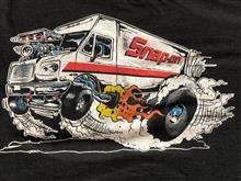 ？s  Snap-on Tシャツ