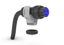 外部電源入力キット用蓋固定クリップを作成