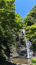 滝までプチハイキングに