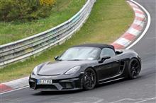 ケイマンとボクスターでの立ち位置が違うからね〜とはいえケイマンは純粋にサーキット向けと考えるとボクスターはドコを目指すのか