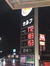 ハイオク200円/L間近