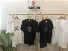 TAKUMIシャツ 白バージョンお披露目‼️🥳
