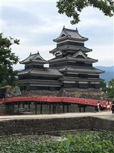 国宝 松本城　そして、松本市内で岐阜タンメン