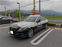 ２２０系クラウンパトカー・・・コレが最後のクラウン？ 
