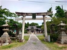 近所の神社に茅の輪
