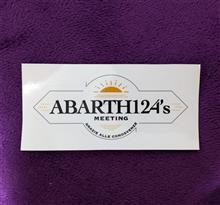 ABARTH124&#39;s MEETING[2022]