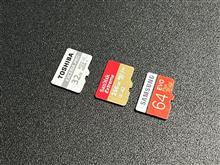 使えないmicroSDがある。