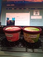 Haagen-dazs クリーミージェラート 二種類 三たび