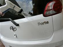 手洗い洗車＠Porte