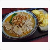 豚バラ担々うどん