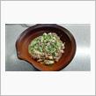 お豆腐を使って      #料理 #豆腐と鶏そぼろ #白和え #味噌汁 #枝豆
