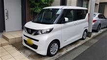 ジューク修理期間中の代車