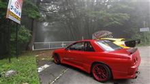 只今、岡山県の備北ハイランドサーキットへ到着!