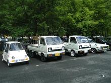 2022年7月 奥多摩旧車定例会 ST30 2スト キャリイ 210 サニー エクセレント デラックス アビー スズキ 日産 タケオカ 東京都