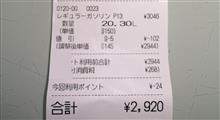 久しぶりのapollostation ガソリン6円引きに！！