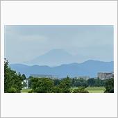 今朝の霊峰
