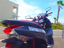 今日はバイク日和になりました