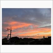 7月19日の夕焼け
