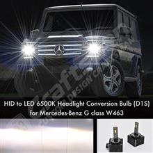 HIDからパキっと明るいLEDへコンヴァージョン！メルセデスベンツGクラス/W463用