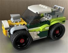 レゴクリエイター3in1のオフロードカー(一応完成w)です♪