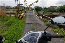 YAMAHA T115 で近隣探訪。
