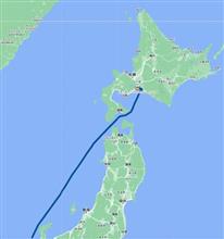 久々の北海道　6/26　新日本海フェリー移動