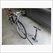 自転車のタイヤのパンクはちょ ...