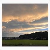 7月28日の夕焼け