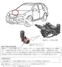 エクストレイル・ハイブリッド　ブレーキの効きが…のリコール