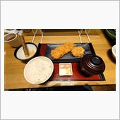 お昼はとんかつ