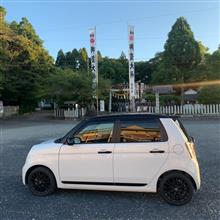 最近の休日朝活は神社仏閣参り　御首神社