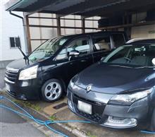 メガーヌ、ノア　洗車