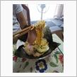 お昼は「熊本ラーメン」