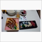 晩飯が････寿司三昧で飽き ...