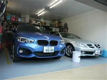 SLK&BMW同時オイル交換 SLK&BMW同時オイル交換