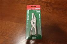 ＫＴＣ＠ロッキングプライヤロングノーズ（ワイヤーカッター付）１００ＬＮ