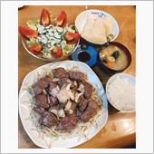 今日の夕飯🙂