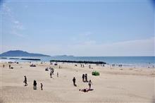 海を見に行く...　酷暑　ハンターキラー
