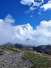 白馬岳登山　頂上へ