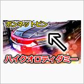 ヴェゼルにカーボン調のボンネ ...