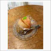 桃まるごと🍑　頂きました❣️