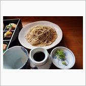 納豆もちと、お蕎麦