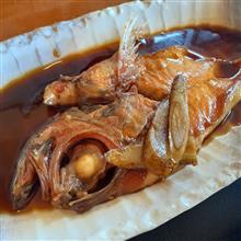 金目鯛の煮付け(小田原)と箱根湯本(カッパ天国)