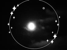 ８１５🌙.*&#183;̩͙と  木星が接近  🌎✨️