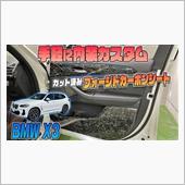 【BMW X3】専用カット済 ...