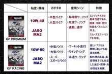 本日からバイク用エンジンオイルが発売です！