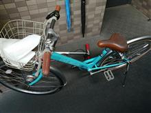 こどもの自転車をカーボンラッピング